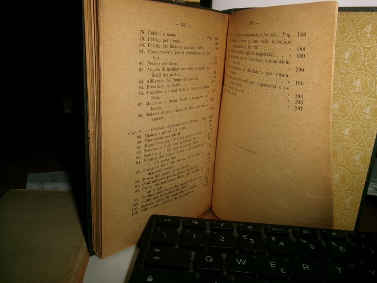 Ing. M. FERRERO. VITI - DADI Utensili a Filettare 1928
