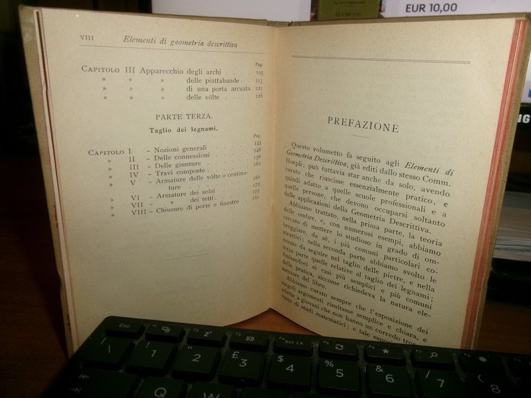 Ing. Prof. RANELLETTI. Applicazioni di GEOMETRIA DESCRITTIVA... Hoepli, 1914