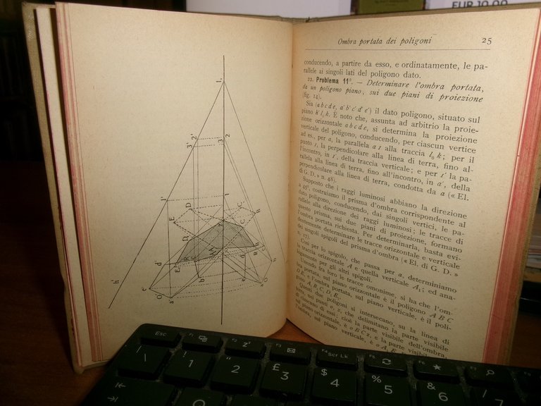 Ing. Prof. RANELLETTI. Applicazioni di GEOMETRIA DESCRITTIVA... Hoepli, 1914