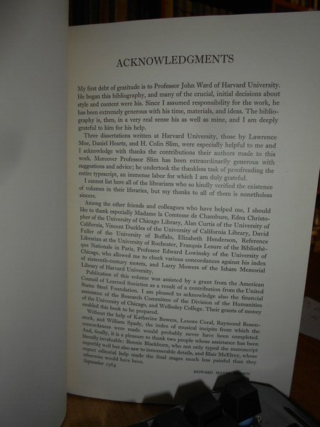 Instrumental Music Printed Before 1600 A Bibliography