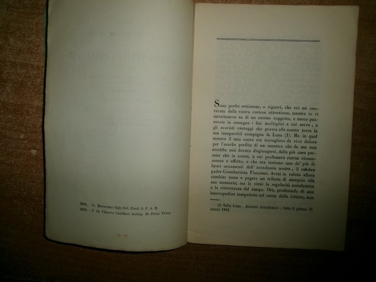 Intorno alla vita e alle Opere del P. GIAMBATTISTA PIANCIANI …