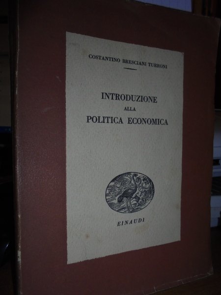 INTRODUZIONE ALLA POLITICA ECONOMICA