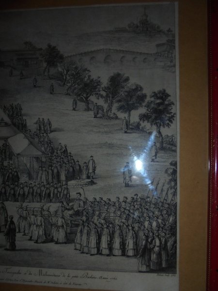 Isidore Stanislas Helman. Incisione originale del 1784 in cornice d' …