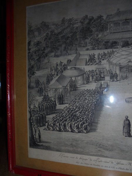 Isidore Stanislas Helman. Incisione originale del 1784 in cornice d' …