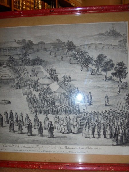 Isidore Stanislas Helman. Incisione originale del 1784 in cornice d' …