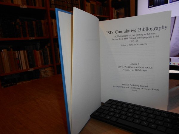 ISIS Bibliography of The History of Sciences formed from ISIS …