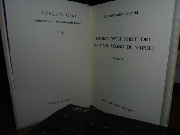 Istoria degli Scrittori nati nel Regno di Napoli