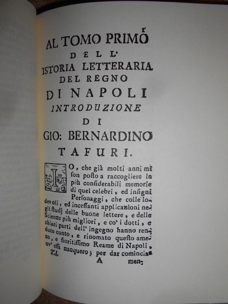 Istoria degli Scrittori nati nel Regno di Napoli