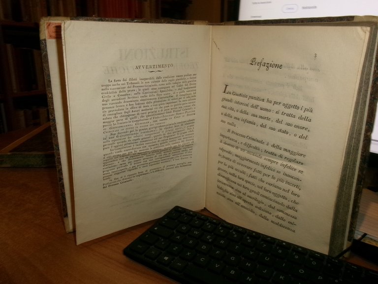 Istruzioni teorico - pratiche di giurisprudenza criminale per uso segnatamente …
