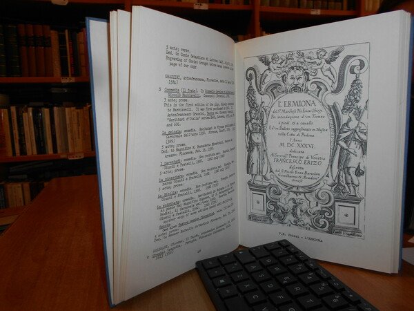 Italian Plays, 1500-1700, in The Library of The University of …