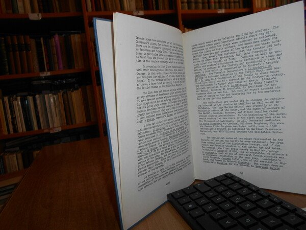 Italian Plays, 1500-1700, in The Library of The University of …