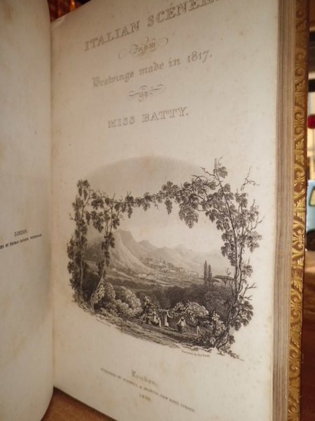 Italian Scenery from drawing made in 1817