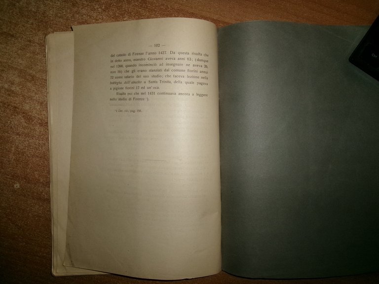 ITALIANI scopritori e promotori di TEORIE ALGEBRICHE. BORTOLOTTI ETTORE 1919