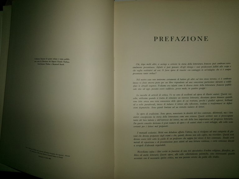 JACQUES NATHAN. Poeti e Prosatori di Francia 1955