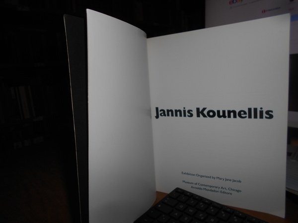 JANNIS KOUNELLIS Exihbition Organized by Mary Jane Jacob