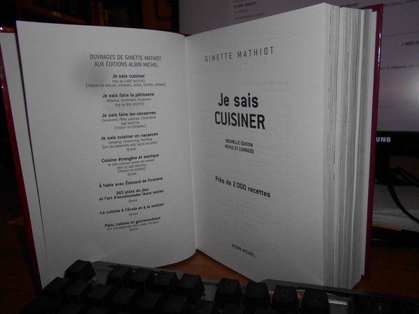 Je sais cuisiner. Nouvelle édition de luxe illustrée