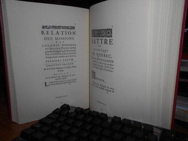 JESUIT RELATIONS and Other Americana in the Library of James …