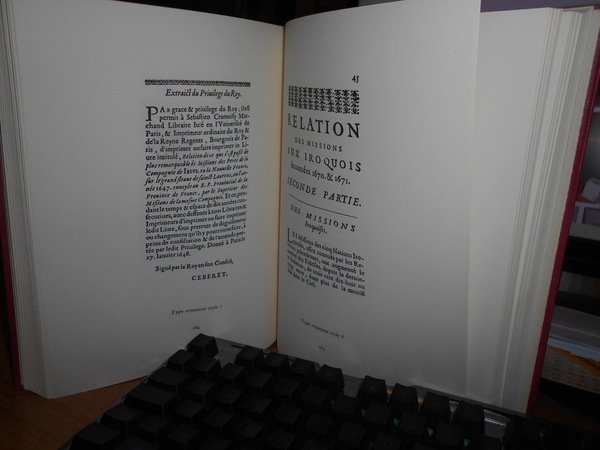 JESUIT RELATIONS and Other Americana in the Library of James …