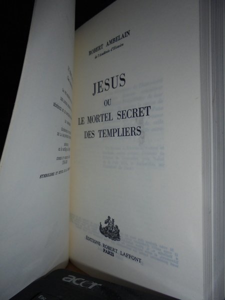 JESUS ou le mortel secret des Templiers
