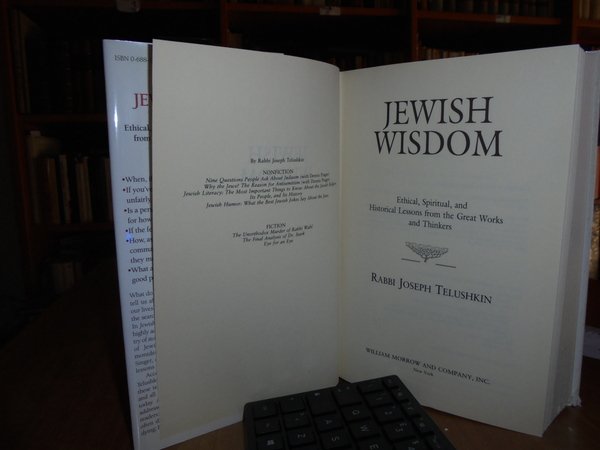 JEWISH WISDOM. Ethical, Spiritual, and Historical Lessons from the Great …