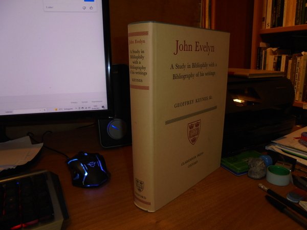 JOHN EVELYN a study in Bibliophily with a Bibliography of …