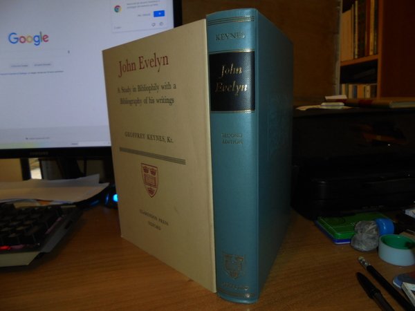 JOHN EVELYN a study in Bibliophily with a Bibliography of …