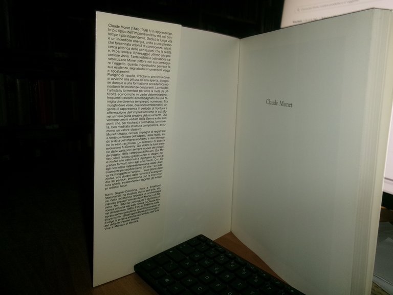 KARIN SAGNER-DUCHTING. CLAUDE MONET 1840-1926 una festa per gli occhi …