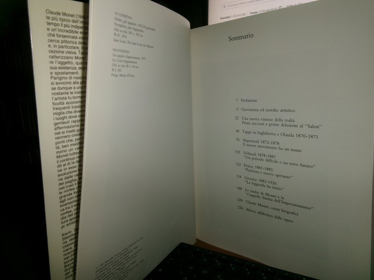 KARIN SAGNER-DUCHTING. CLAUDE MONET 1840-1926 una festa per gli occhi …