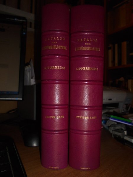 KATALOG DER FREIHERRLICH VON LIPPERHEIDE'SCHEN KOSTÜMBIBLIOTHEK