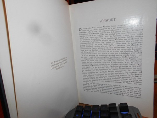 Katalog der historischen Abteilung der ersten Internationalen Luftschiffahrts-Austellung (ILA) zu …