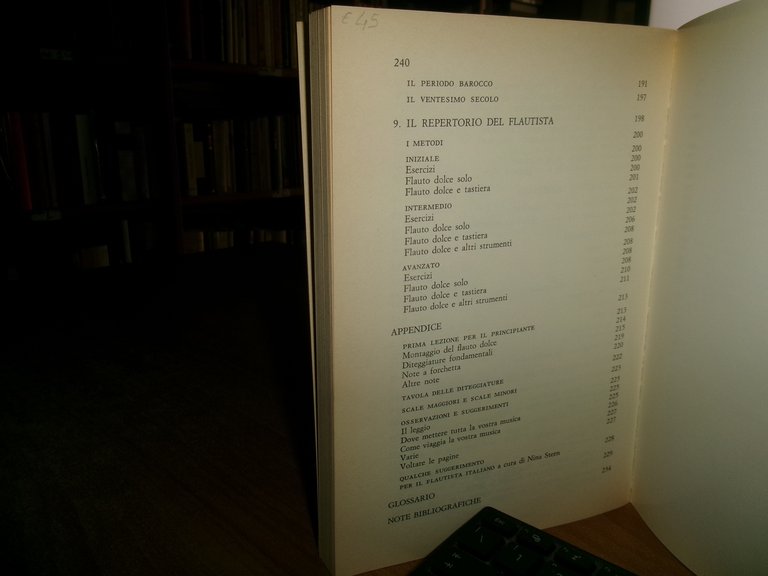 KENNETH WOLLITZ. Manuale del flauto dolce. 1982