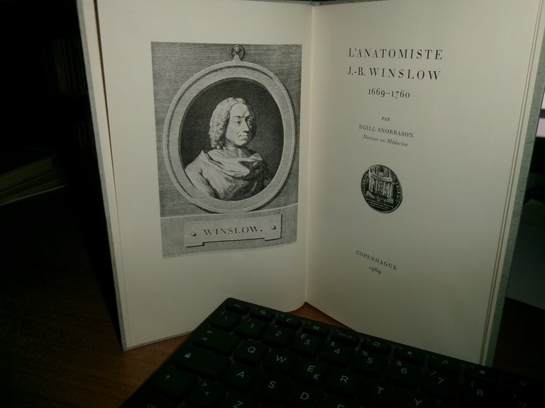 L' ANATOMISTE J.-B. WINSLOW par EGILL SNORRASON 1969