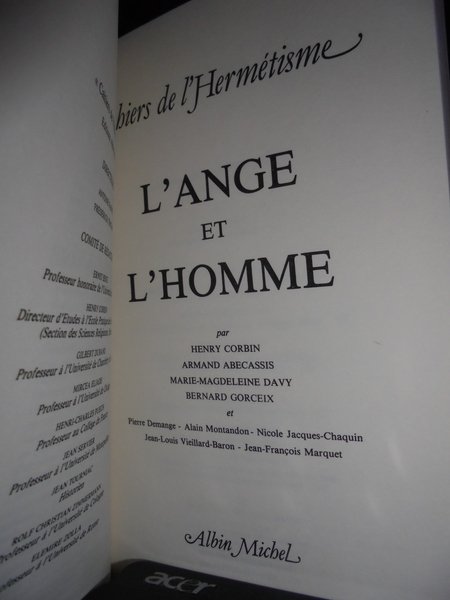 L' ANGE et L' HOMME