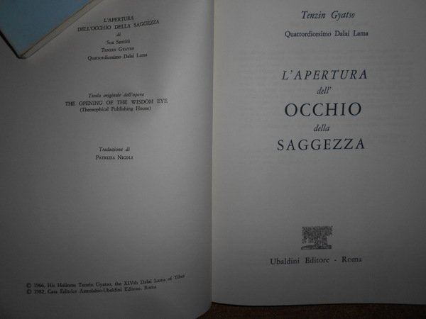 L' Apertura dell' OCCHIO della Saggezza