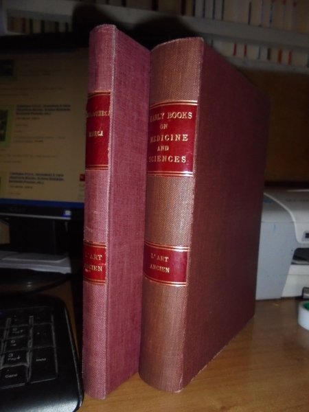 L' Art Ancien. Early Books on Medicine Natural Sciences and …