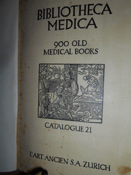L' Art Ancien. Early Books on Medicine Natural Sciences and …