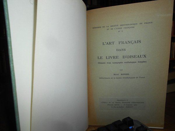 L' Art Français dans le Livre d' Oiseaux (Eléments d' …