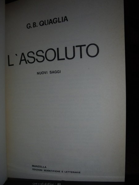 L'assoluto