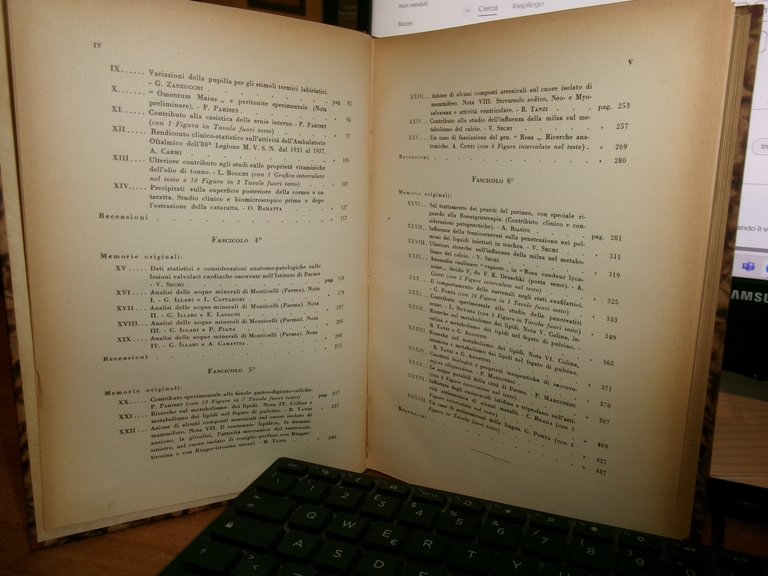 L' ATENEO PARMENSE Direttore Domenico Campanacci volume X 1938