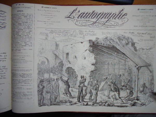 L' Autographe 1864 - 1865. 2 volumi