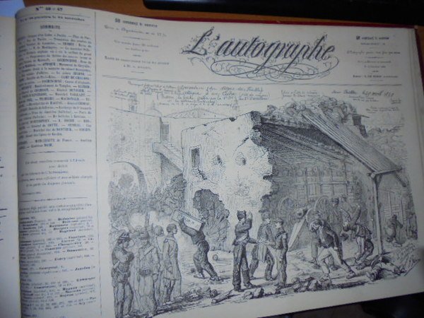 L' Autographe 1864 - 1865. 2 volumi