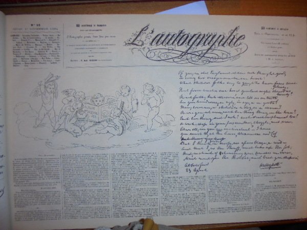 L' Autographe 1864 - 1865. 2 volumi