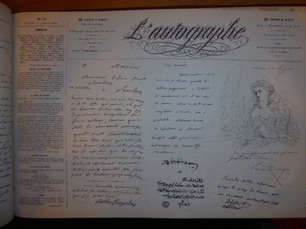 L' Autographe 1864 - 1865. 2 volumi