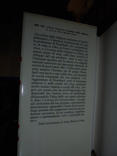 L' essenza della religione