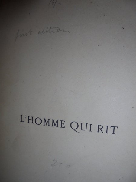 L' HOMME qui rit