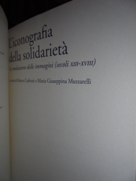 L' iconografia della solidarietà - La mediazione delle immagini (secoli …