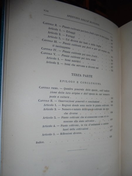 L' origine delle Piante coltivate