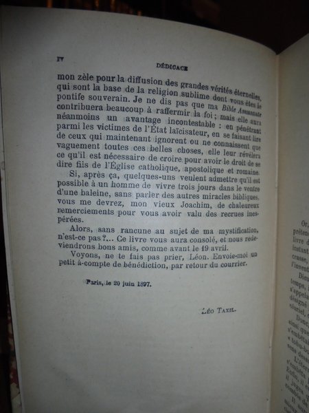 LA BIBLE AMUSANTE par Léo Taxil S.d. (da prefazione 1897)