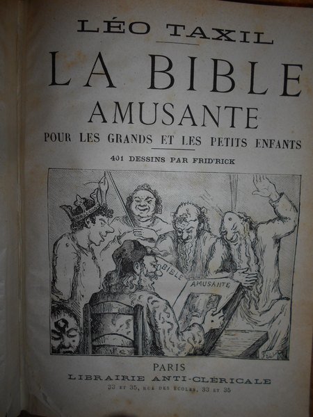 LA BIBLE AMUSANTE pour le grands et les petits enfants