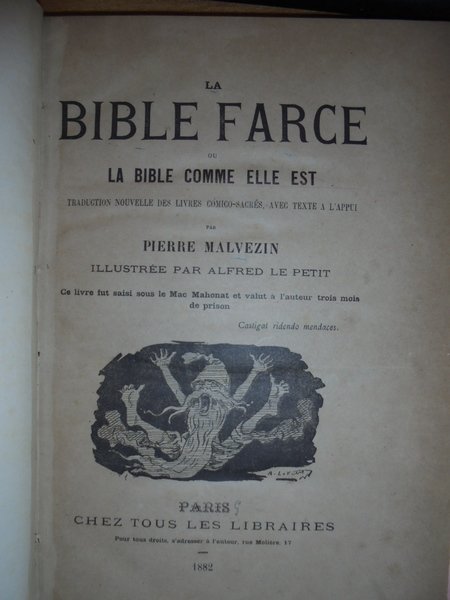 La Bible Farce ou la Bible comme elle est